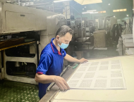 Công ty In Nhân Dân Bình Định khẩn trương triển khai in Văn kiện Hội nghị lần thứ mười Ban Chấp hành Trung ương Đảng khoá XIII