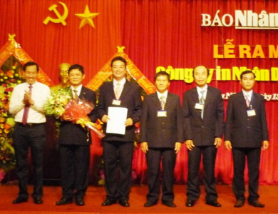Ra mắt Công ty In Nhân Dân Bình Định